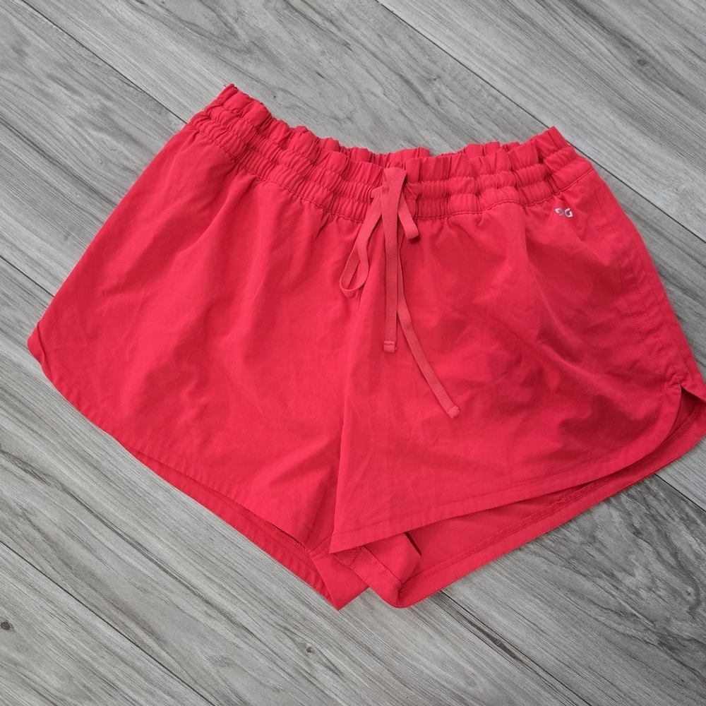 DSG Red Athletic Shorts Lightweight Performance -Size XL
